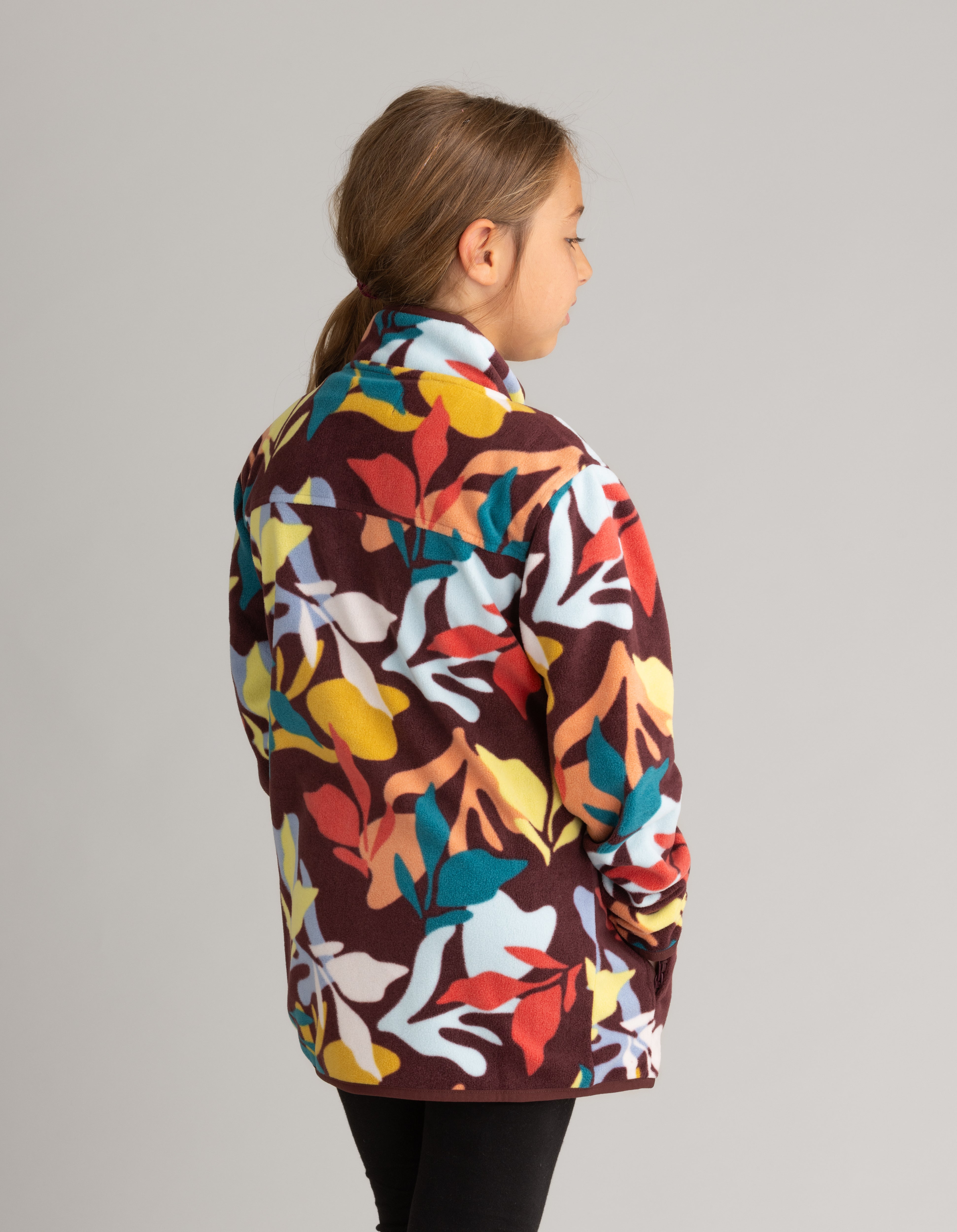 Girls Trail Microfleece Jacket - Youth Sizing - LIV Outdoor