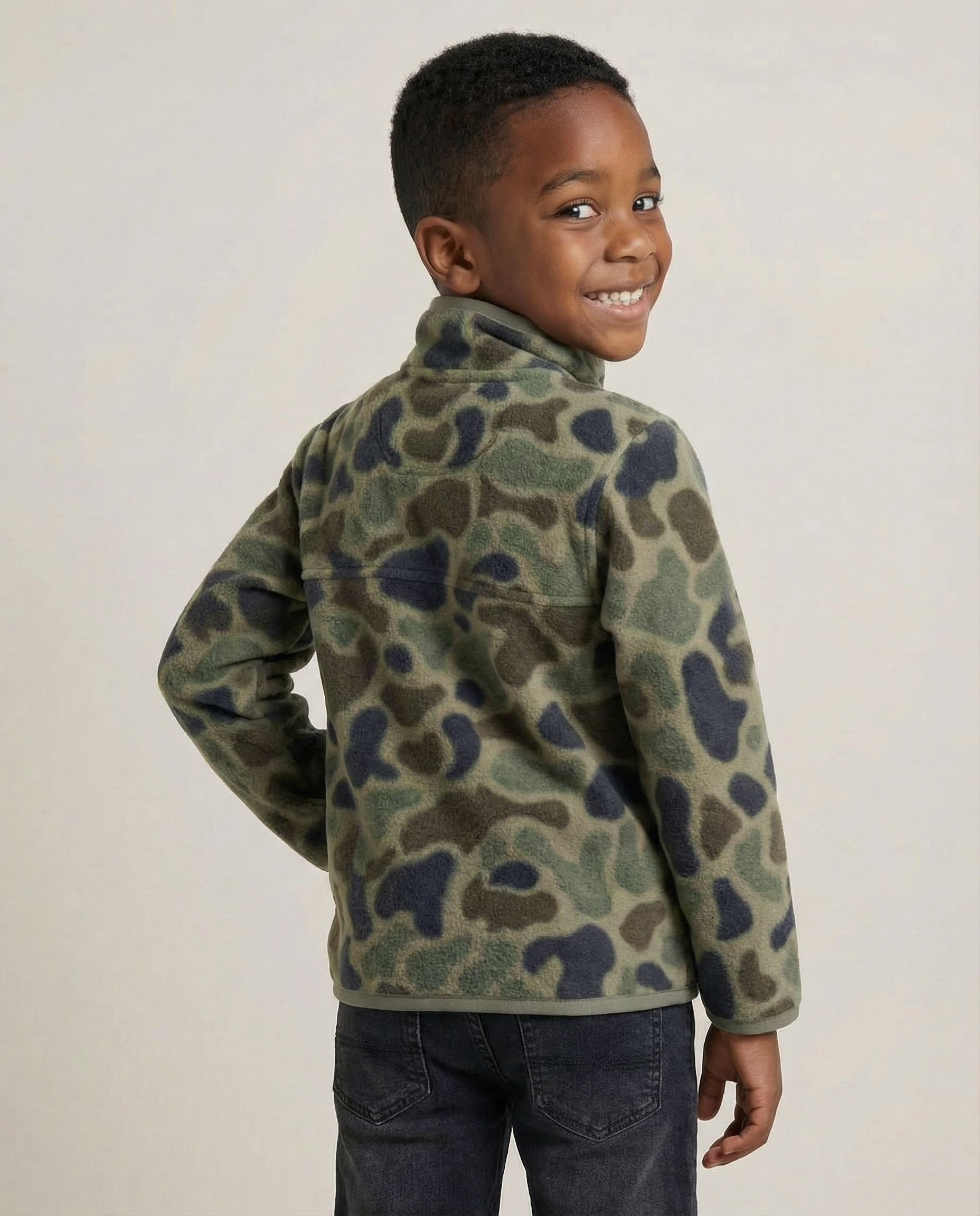 Unisex Trail Microfleece Printed Jacket - Toddler Sizing - LIV Outdoor
