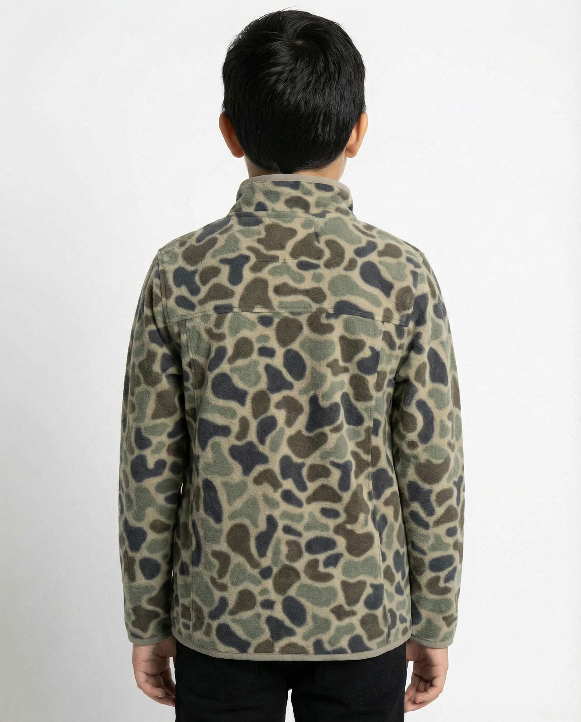 Unisex Trail Microfleece Printed Jacket - Youth Sizing - LIV Outdoor