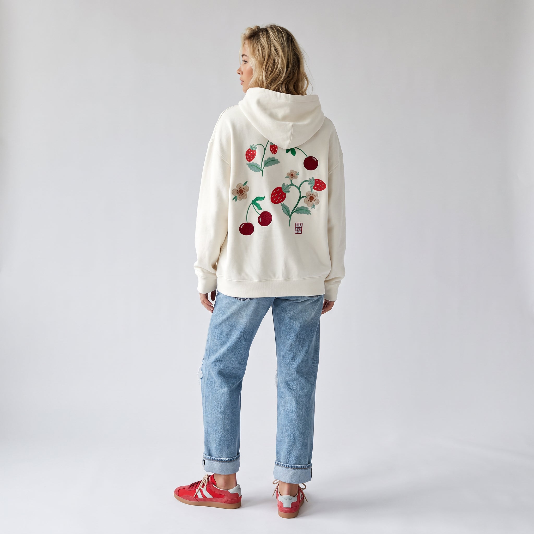 Women's Gabriella Oversized Embroidered Hoodie