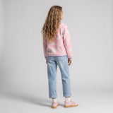 Girls Dawn Heavy Fleece Quarter Snap Pullover