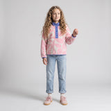 Girls Dawn Heavy Fleece Quarter Snap Pullover