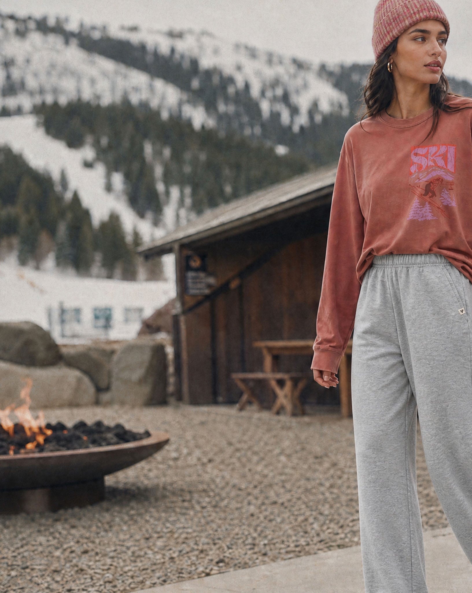 Hayden Wide Leg Sweatpant