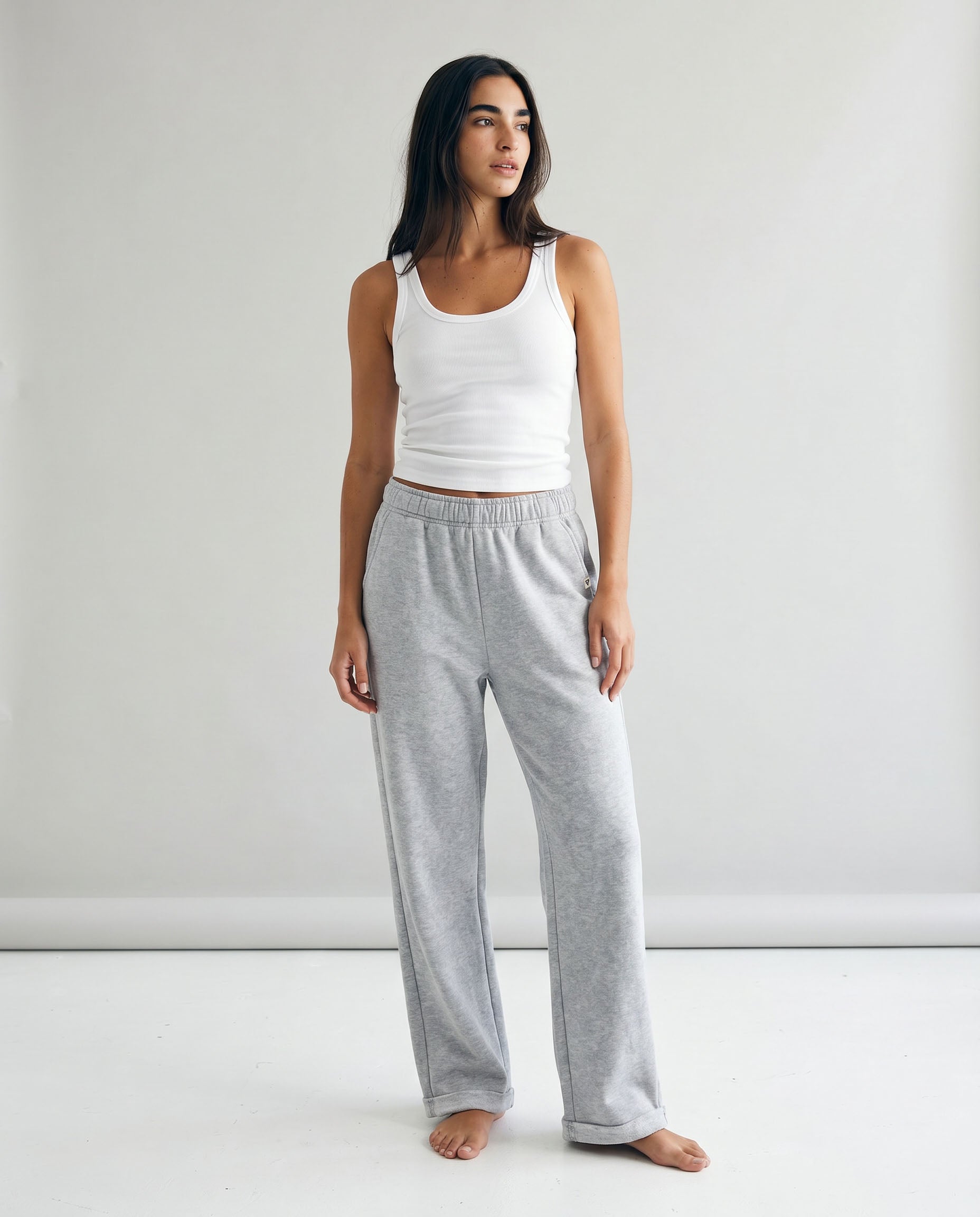 Hayden Wide Leg Sweatpant