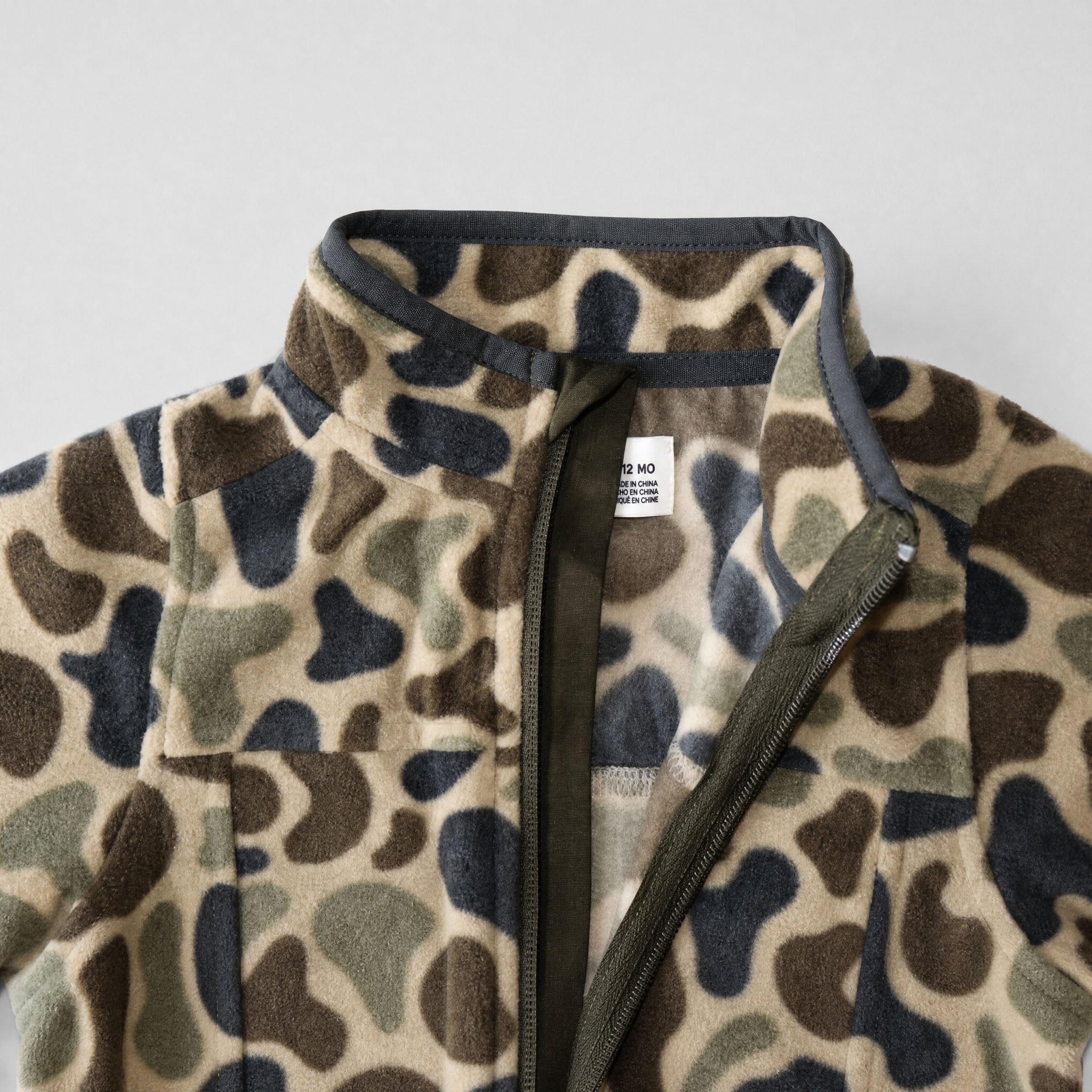 Unisex Trail Microfleece Printed Jacket - Infant Sizing