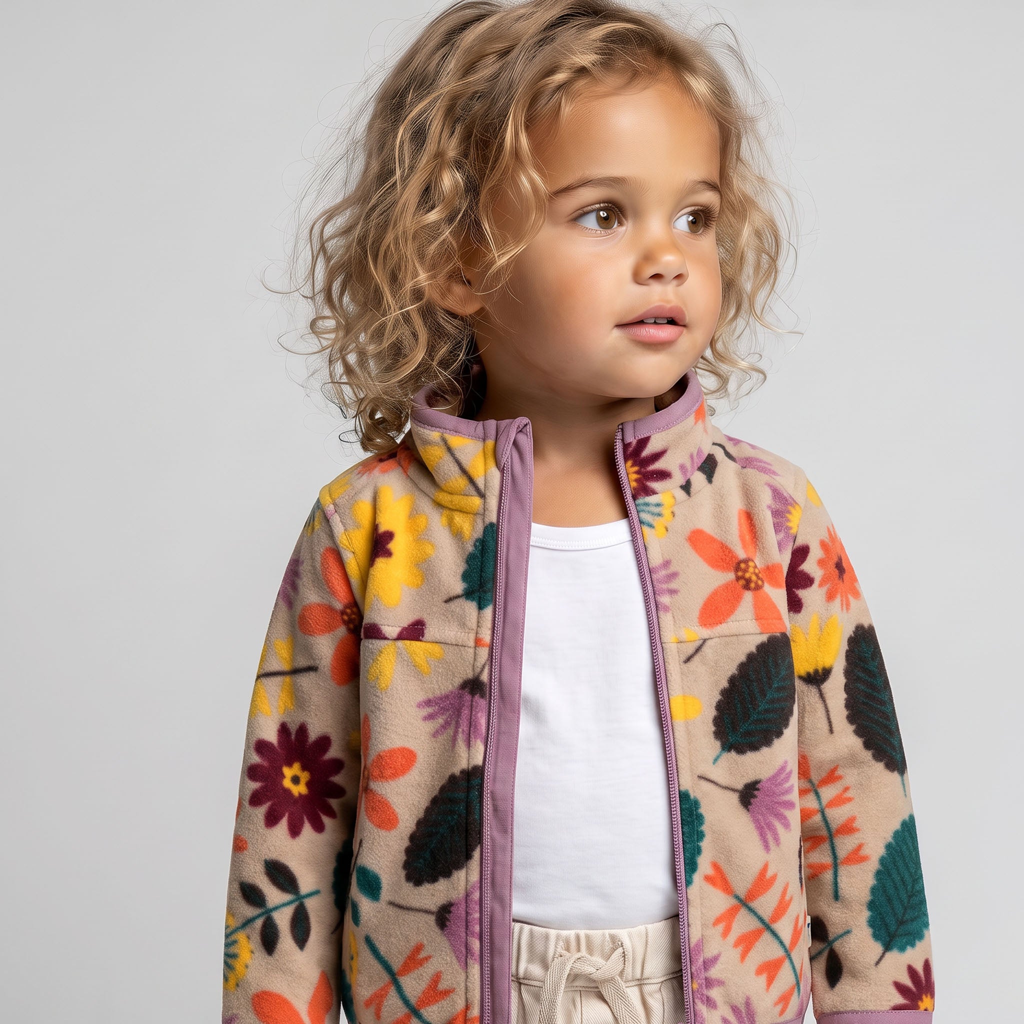 Unisex Trail Microfleece Printed Jacket - Infant Sizing