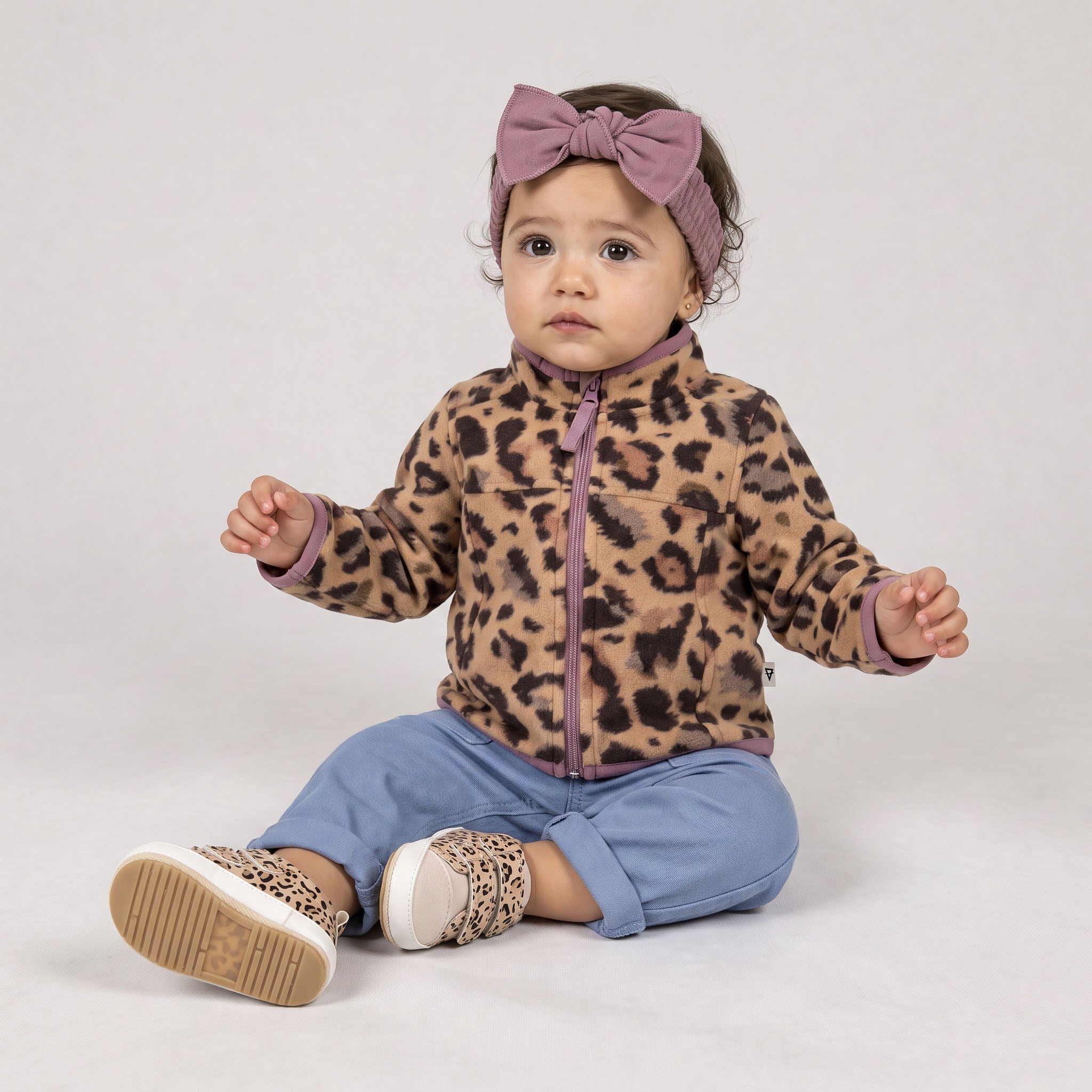 Unisex Trail Microfleece Printed Jacket - Infant Sizing