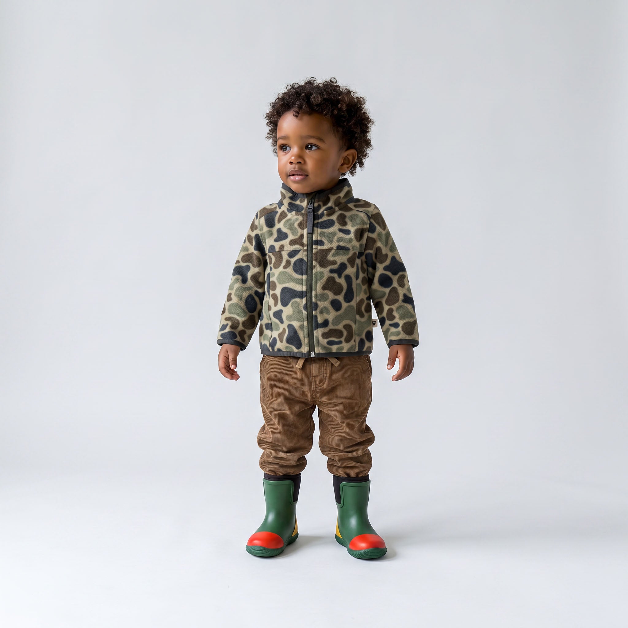 Unisex Trail Microfleece Printed Jacket - Infant Sizing