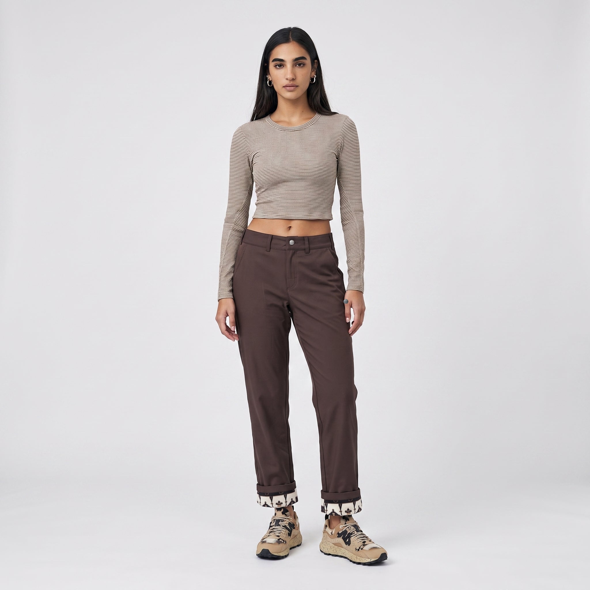 Women's Jade Fleece Lined Stretch Woven Pant