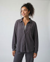 Kigo Heavy Waffle Shacket