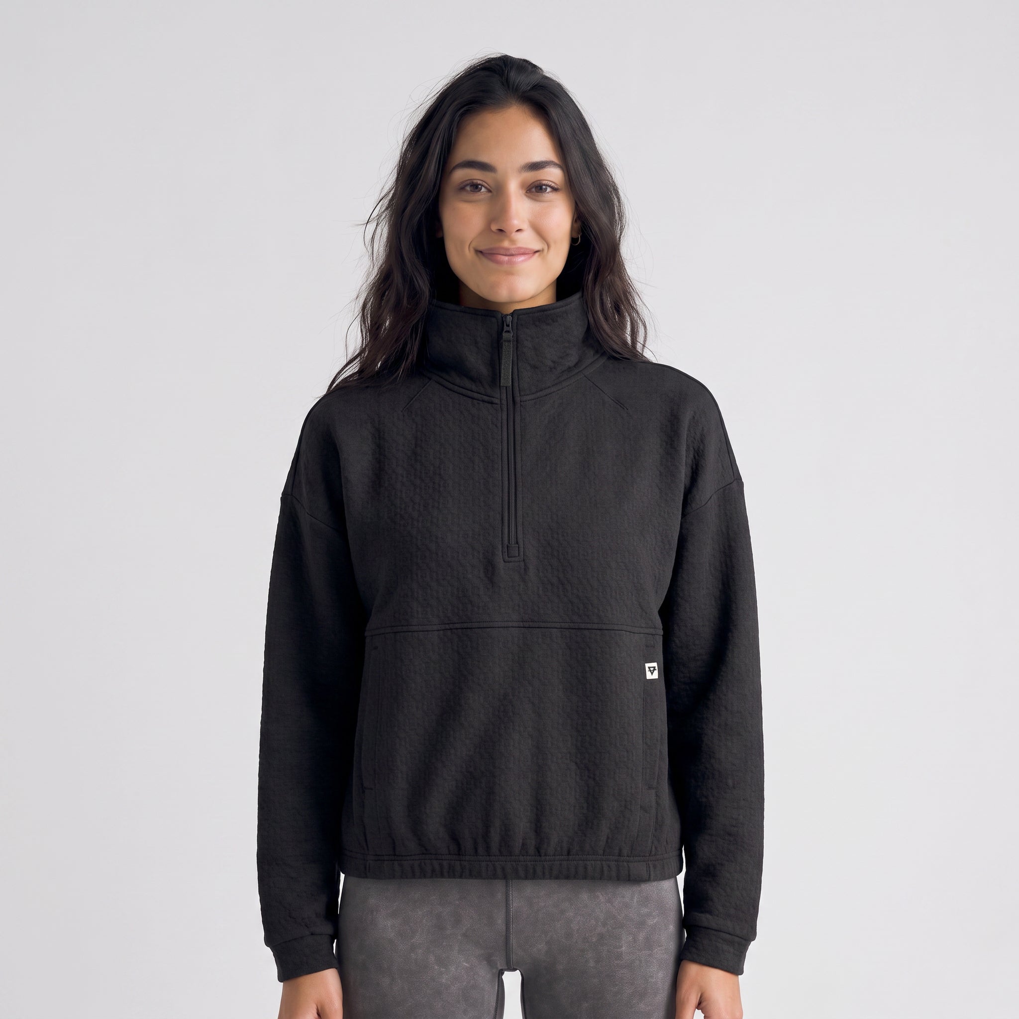 Women's LIV Outdoor Kaya Quilted Pullover, stylish and cozy women's top with quilted design, perfect for outdoor wear.