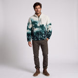 Men's Kismet Jersey Lined Printed Berber Jacket