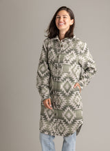 Women's Shay Faux Wool Long Button Coat