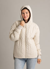 Women's Vela Full Zip vertical Quilt Jacket