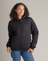 Women's Vela Full Zip vertical Quilt Jacket