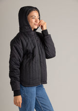Women's Vela Full Zip vertical Quilt Jacket