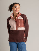 Women's Tara Jersey Lined Snap-Up Pullover