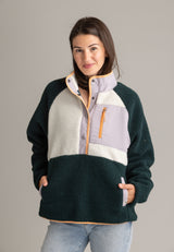Women's Tara Jersey Lined Snap-Up Pullover