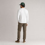 Men's Lichen Stretch Flannel Henley