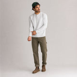 Men's Lichen Stretch Flannel Henley