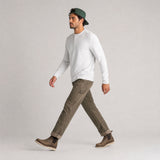 Men's Lichen Stretch Flannel Henley