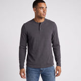 Men's Lichen Stretch Flannel Henley