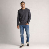 Men's Lichen Stretch Flannel Henley