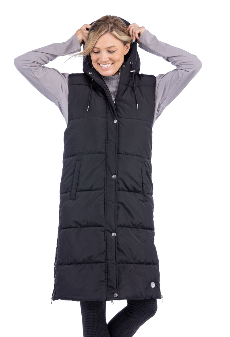 Women's Echo Extra Long Puffer Vest - LIV Outdoor