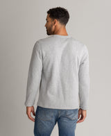 Men's Fireside Sherpa Lined Waffle Henley