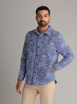 Men's Shay Faux Wool Button Down Jacket - LIV Outdoor