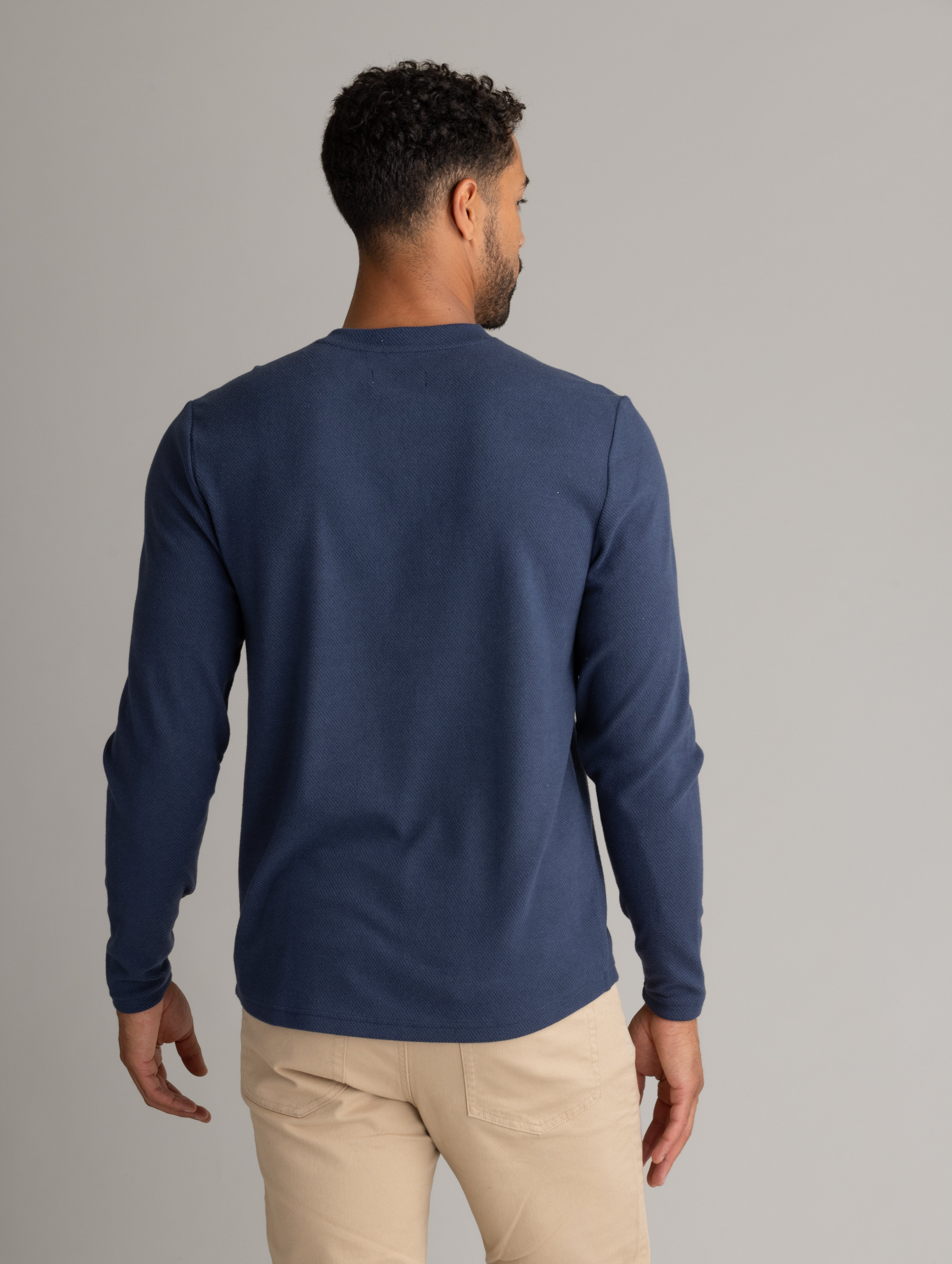 Men's Lichen Stretch Flannel Henley - LIV Outdoor