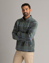 Men's Subzero Heavy Printed Fleece 1/4 ZIp Pullover