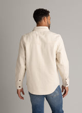 Men's Shay Faux Wool Button Down Jacket - LIV Outdoor