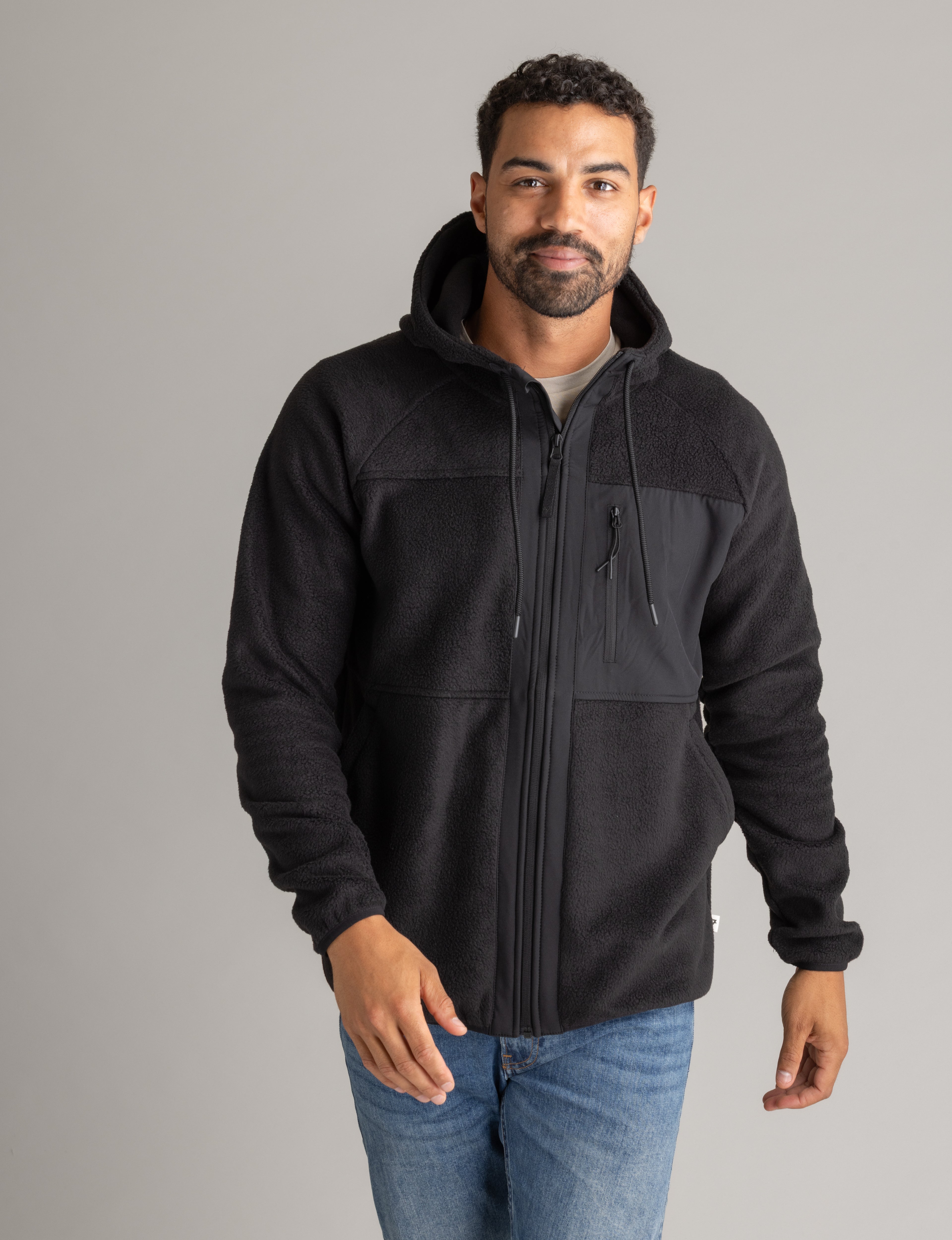 Men's Subzero Heavy Fleece Full Zip Hoody - LIV Outdoor