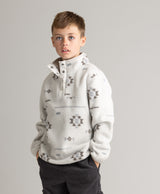 Boys Subzero Heavy Fleece Printed Snap Tee - LIV Outdoor
