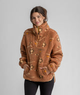 Women's Ainsley Plush Sherpa Pullover - LIV Outdoor