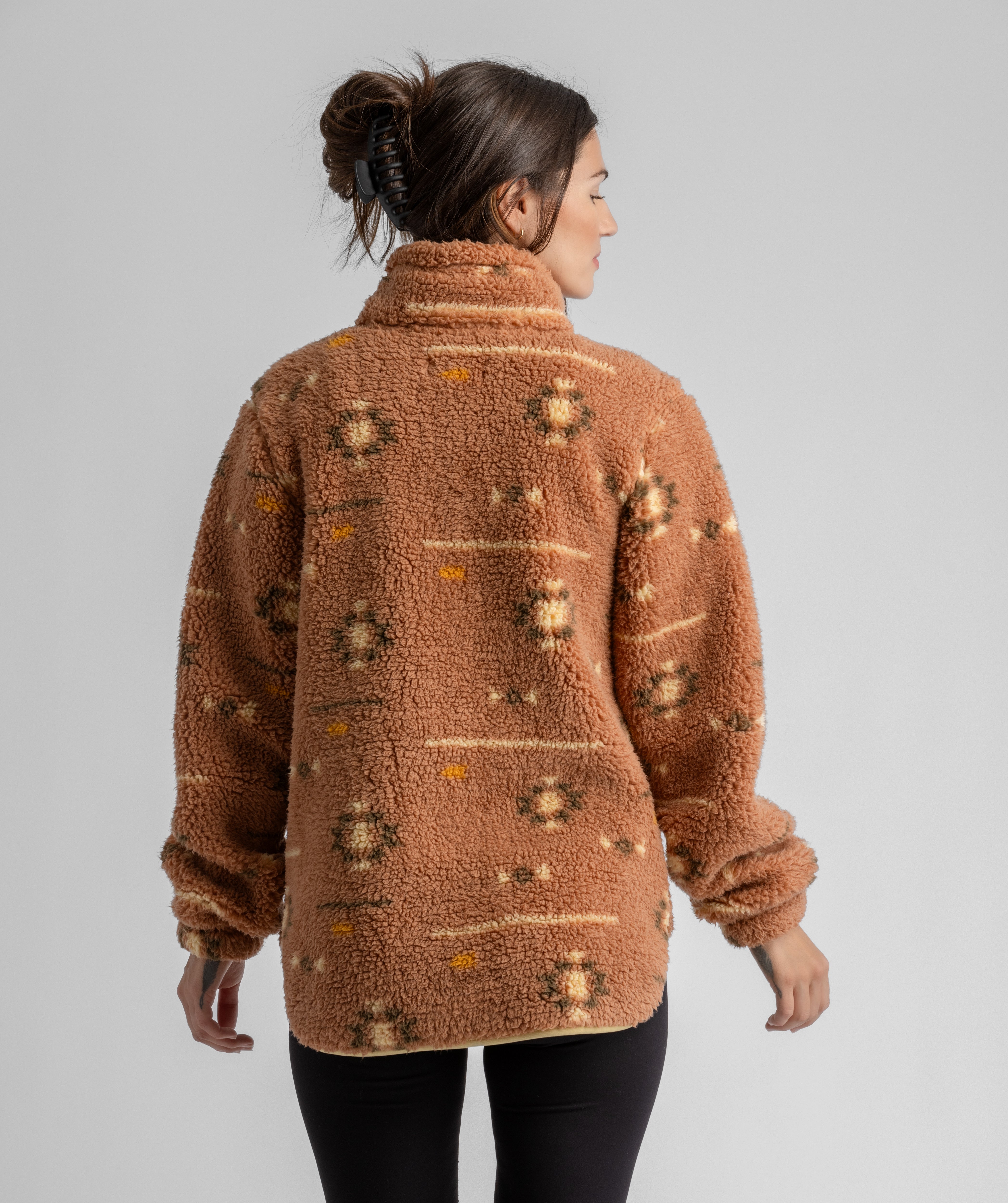 Women's Ainsley Plush Sherpa Pullover - LIV Outdoor