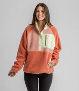 Women's Tara Jersey Lined Snap-Up Pullover Multitone - LIV Outdoor