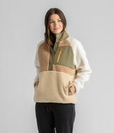 Women's Tara Jersey Lined Snap-Up Pullover Multitone - LIV Outdoor