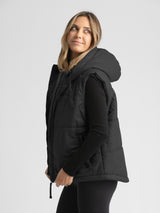 Women's Daphne Super Soft Hooded Puffer Vest - LIV Outdoor