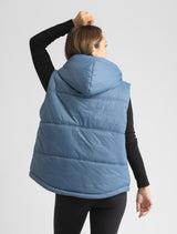 Women's Daphne Super Soft Hooded Puffer Vest - LIV Outdoor