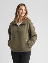 Women's Kaya Plus Size Quilted Pullover - LIV Outdoor