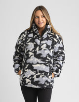 Women's Ainsley Plush Sherpa Pullover - LIV Outdoor