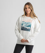 Women's Gabriella Oversized Graphic Crew Sweatshirt - LIV Outdoor