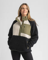 Women's Tara Jersey Lined Snap-Up Pullover