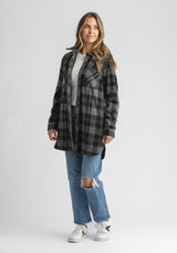 Women's Lichen Stretch Flannel Tunic - LIV Outdoor