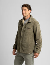 Men's Remy Sherpa Lined Corduroy Shirt Jacket - LIV Outdoor