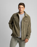 Men's Remy Sherpa Lined Corduroy Shirt Jacket - LIV Outdoor