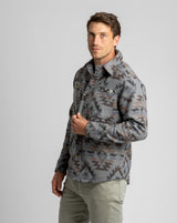 Men's Shay Faux Wool Button Down Jacket - LIV Outdoor