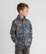 Boys Lichen Stretch Flannel Shirt - LIV Outdoor